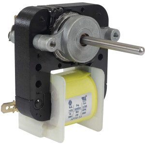 Appli Parts APFM-55 18 W Fan Motor, 110 V, 50/60 Hz, 0.38 A, 3000 rpm, CW rotation Universal replacement intended for Refrigerator Evaporator, Blade not included