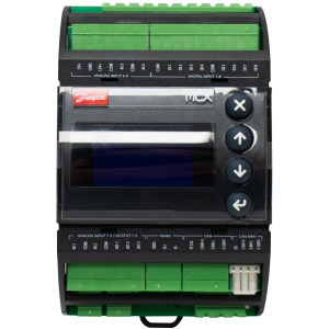 Danfoss MCX06D Programmable Controller, 6 Relays, 24V, Communication CANBUS, MODBUS, RS485 080G0112
