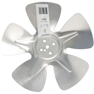Acme 3706 Aspa de Aluminio 7 in sin Buje Inclinacion 21 Rotacion CW CFM 150