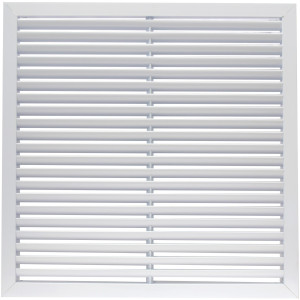 Laminaire L-RA2424 Rejilla de Retorno 24 x 24 pulg, ALuminio Blanco L-RA 24x24 W