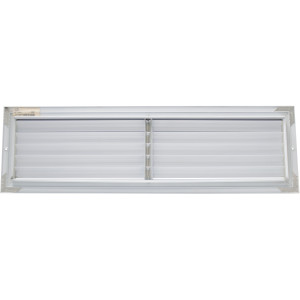 Laminaire RA246 Return Grille 24 x 6 in, White Aluminum L-RA 24x6 W
