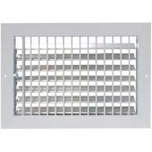 Laminaire VML1208 12x8 Wall Grille, White with ML Damper