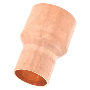 NDL N-1317 5/8x3/8 in Reducing Coupling Copper pipe fittings FTG x C Sweat connections for refrigeration, air conditioning and plumbing applications ACR and Type L copper pipe