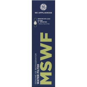 GE MSWF Genuine OEM Refrigerator Water Filter  Fits: WR02X12345 MSWFDS WR02X12801 MSWF3PK 