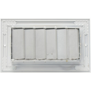 Laminaire CL2M0804 8x4 2-Way, White, Curved Blade, Ceiling Diffuser with ML Damper