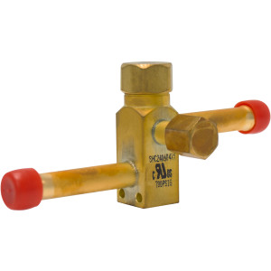 SANHUA SERVICE-BAR-3-S-T Valvula de Servicio 3/8 pulg ODF SANHUA SERVICE-BAR-3-S-T Valvula de Servicio 3/8 pulg ODF