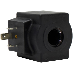 Danfoss 018F4520 Bobina para Solenoide 220 V,60 Hz, 12 W, IP65, BQ220CS, Terminales DIN