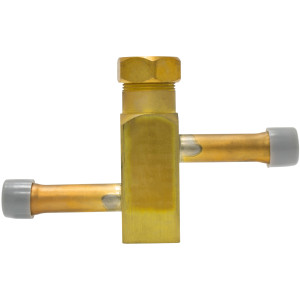 SANHUA SERVICE-BAR-4-S-T Valvula de Servicio 1/2 pulg ODF