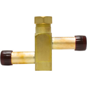 SANHUA SERVICE-BAR-6-S-T Valvula de Servicio 3/4 pulg ODF