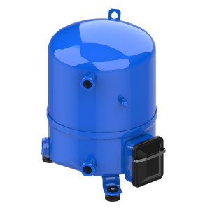 Danfoss MTZ18JA3AVE 1.5HP R404, R407, R134, R448, MBP Compresor Reciprocante para Refrigeracion 200-230/3/60 V/Ph/Hz, Descarga 1 in V01, Succion 1 in V06, Rotolock, Aceite POE, MTZ18-3V, MTZ19-3V