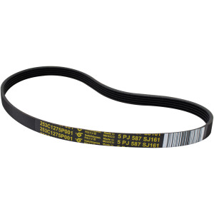 GE WE12X27300 Genuine OEM Washer Drive Belt, 253C1275P001, 5 PJ 587 SJ161, 24 311
