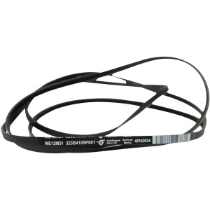 GE WE12M51 Genuine OEM Dryer Drive Belt, 323B4105P001, 4PH2034