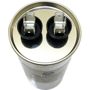 Appli Parts Condensador Capacitor de Marcha 50 Mfd uF (microfaradios) 370VAC o 450VAC CBB65 Universal Aire acondicionado y otras aplicaciones Redondo UL E476928 12cm Alto 5cm Ancho CON-50-450