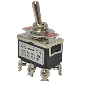 MA-Line MA04505-2 Interruptor de Palanca de Doble polo y Doble tiro