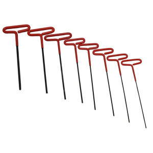 MA-Line MA-1202 Set de Llaves Hexagonales con Mango T, 9 pulg, 3/32, 7/64, 1/8, 9/64, 5/32, 3/16, 7/32, 1/4 pulg MA-Line MA-1202 Set de Llaves Hexagonales con Mango T, 9 pulg, 3/32, 7/64, 1/8, 9/64, 5/32, 3/16, 7/32, 1/4 pulg