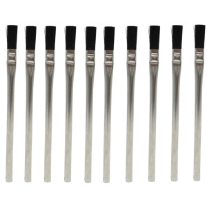 MA-Line AMA-001-10 Brocha para fundente, 3/8 pulg, Mango Metalico, para soldadura MA-Line AMA-001-10 Brocha para fundente, 3/8 pulg, Mango Metalico, para soldadura