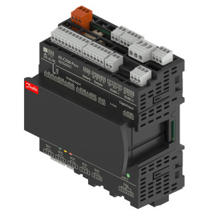 Danfoss AS-CX06 Pro+ Programmable Controller, 6 relays, 24 V, 2xRS485 CAN-FD USB-C RJ11 (CAN) to User Interface 2xETHERNET 080G6000