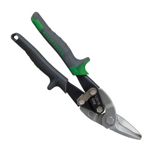 Klein Tools 1201R Aviation Snips w/Wire Cutter, Right, Serrated