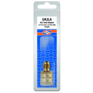 Uniweld UA2LA Adaptador A2L 1/4in F.F. (LH) x 1/4in M.F. (RH)

