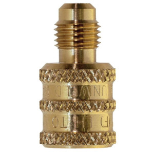 Uniweld UA2LA Adaptador A2L 1/4in F.F. (LH) x 1/4in M.F. (RH)

