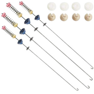 Whirlpool W10440786 Genuine OEM Washer Suspension Rod Spring Kit 
Replaces: 2118955 PS3502193 W10368626 W10368627 W10440739
