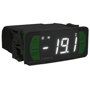 Controlador Electronico Congelacion 2 Sensores, 4 Salidas, 1 Entrada Digital, Datalogger 110/220v (Sitrad Compatible) Full Gauge  TC-970E LOG ECO Sustituye TC-940 TC-960 