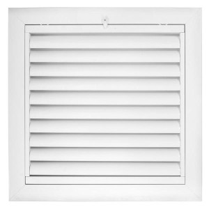 Laminaire L-RF-F1824 18x24 in Registration Grille With Filter, White Aluminum