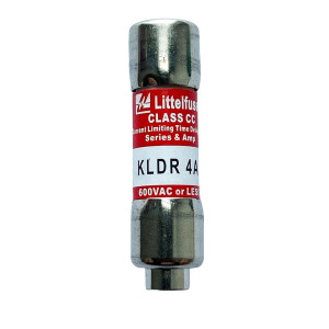 LITTELFUSE KLDR004 Time Delay, 4 A, KLDR, Cylindrical Body, Nonindicating, 300V DC