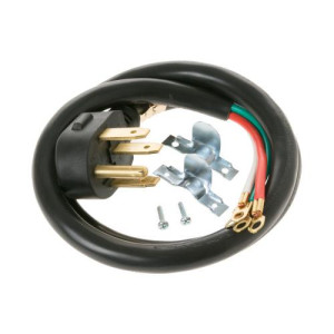 GE WX09X10035 Genuine OEM Range Stove Oven Power Cord Cord 4 Feet 40 Amp 4 Wires 125-250v 
Fits: TJ614 4990104407014 624 MAG4424 WX09X0014 WX09X0015 WX09X0016 WX09X0035 WX09X10035DS WX9X14 WX9X14DS WX9X15 WX9X16 WX9X35 WX9X35DS WX9X35GDS