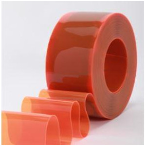 Pvc Bulk Roll - Safety Orange Clearway 12"X0.120"X200ft -10+150f / -23+65c
