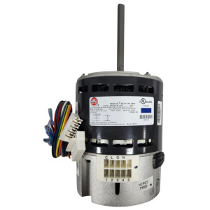 US Motors Rescue EZ13 ECM 1 hp 1075 rpm, 10 polos, 1 eje, OPA Cerramiento, Vel variable Reversible 115/208-230 V, 60 hz, 1 ph, 5652 M055TZE0092015B 5 Pines X13