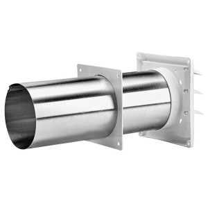 Lambro 290W White Plastic Louvered Vent 3 inch