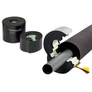 ECOlight ECO01412 1/4 in x 1 in Wall Insulated Pipe Support Hangers 