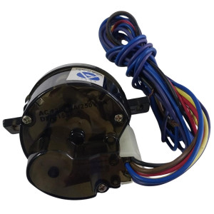 Appli Parts 83015 Timer Washing Machine 6 Cables, 15 min, tilted base, DXT-15SF-5, replaces multiple brands including  LG, Daewoo, Nisato, Daka, Sankey, Pulley, Hitachi, Hoover and others 