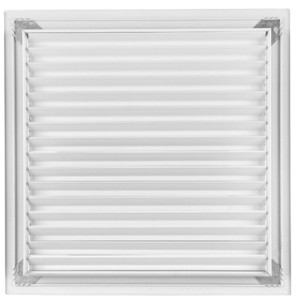Laminaire L-RA2424 Rejilla de Retorno 24 x 24 pulg, ALuminio Blanco L-RA 24x24 T-Bar 