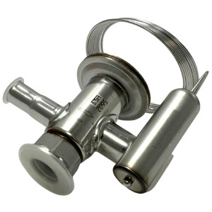 Danfoss 068U3945 1/5 - 4TR Cuerpo de Valvula Expansion Acero inoxidable, TUA, R-448A, 3/8x1/2 in, Soldable, ODF, Ecualizacion Interna, -40 a 50F, Capacidad determinada por Orificio Venta Separada