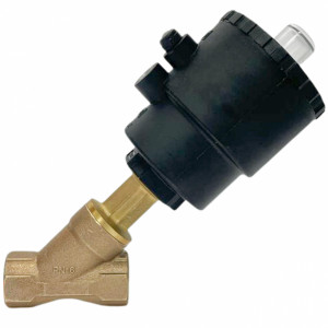 Danfoss 042N4655 Pneumatically Angle-seat Internal Operated Valve AV210H, 20GG34T, DN20, Normally Close NC, Bronze
