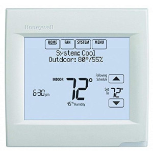 HHoneywell TH8321WF1001 Touchscreen Termostato para Aire Acondicionado WiFi Vision Pro 8000 con 3 etapas caliente / 2 etapas frio