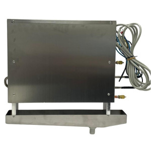 Oyon OER120214345TD-1 Evaporador Exhibidor, 1545 Btu/h a -8 C, Deshielo Electrico, 115/1/60 (V,Ph,Hz), 5 aletas por pulgada, Acero Inoxidable, 390x363.5x80 mm