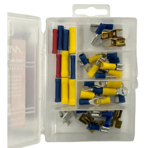 MA-Line MA03752-2 Kit de Terminales Aislados, no Soldables