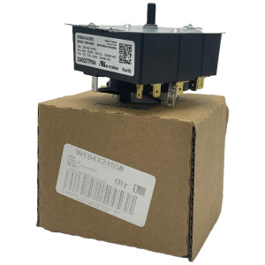 GE WE04X24550 Genuine OEM Dryer Control Timer replaces WE04X24549, TMD14M30, 234D2377P004