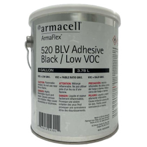 Armaflex 520 BLV Adhesivo de Contacto, Negro, Low VOC, 1 Galon, 3.78 L, AAD520006B