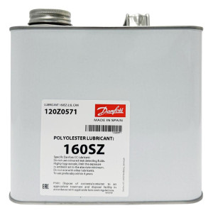 Danfoss 120Z0571 Lubricante Polyol Ester POE 160SZ 2.5 Lt SZ, SH, HH Aceite