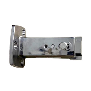Keil W19-2000 Cerradura sin Llave de Cromo Pulido para Cuarto Refrigerado 41mm a 64mm (1-5/8pulg a 2-1/2pulg)