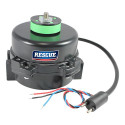US Motor 4-25W 1550-1725 rpm, 4 Poles, 1 shaft, TEAO Enclosure, Rescue ECM Multi speed, rev 115-230V/50/60Hz/1Ph EC5414E M035TBJ0127014B 