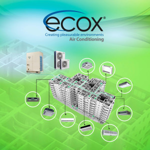 ecox ACUB15CA Air Curtain 60 in, 110 V, 60 Hz, 1 Ph, 175 W. For Residential or Commercial Use 
