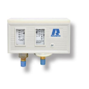Ranco O12-5500-080 Dual Pressure Control O17-H4701-101  206-00231-003 Reset Auto Low 10-100 Psi, High 100-435 Psi