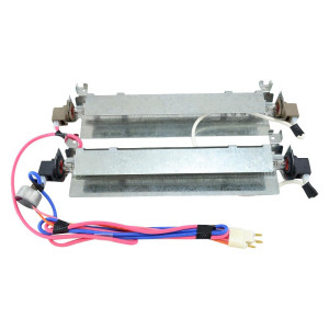 Appli Parts APDH-8G442 Resistencia Deshielo Vidrio 21 cm (8-1/4 pulg), 110 V, 2 piezas, para Descongelamiento de Refrigeradoras remplaza WR51X442AP, WR51X442