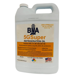 BVA Aceite Refrigerante Mineral 100 5gsuper Galon BVA5G