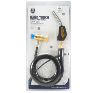 Appli Parts APHT-3SW Hand Torch With Hose and Igniter Lighter for Soldering Brazing with Map and Propane Fuel for plumbing air conditioning refrigeration and more 